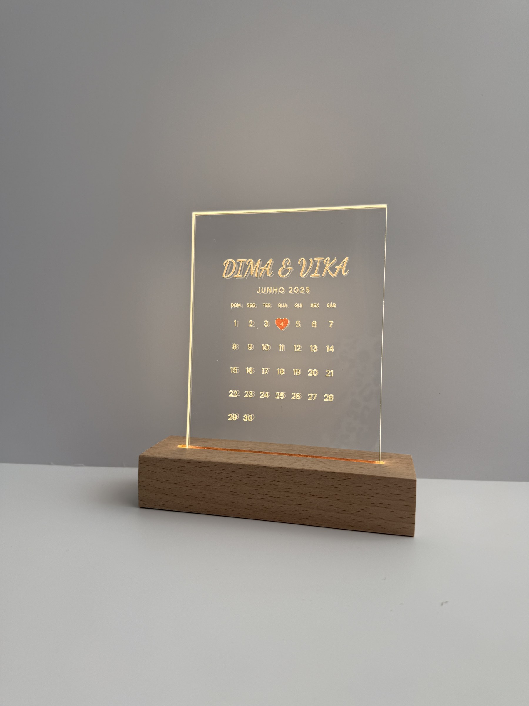 calendario aceso