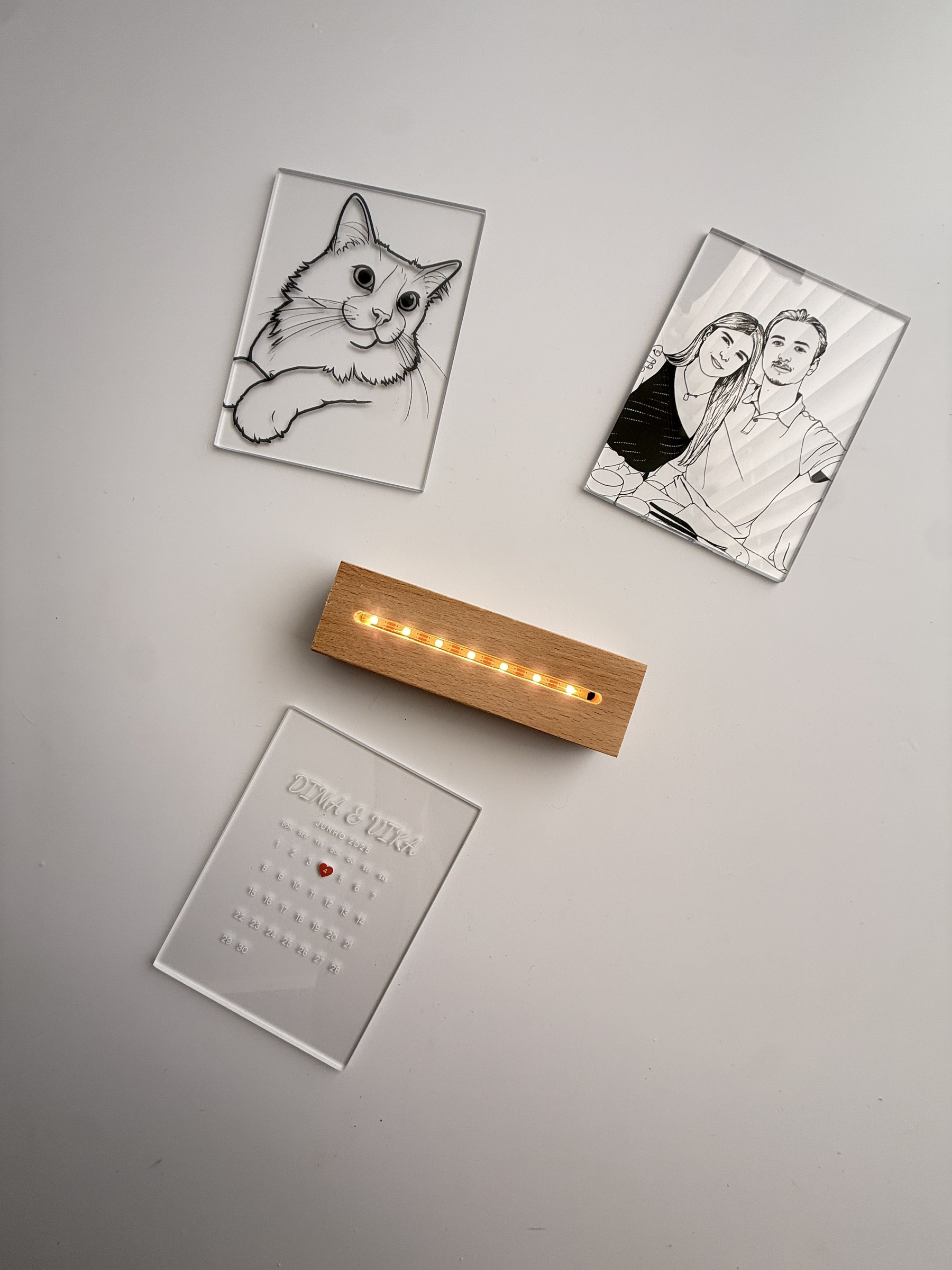 placa led componentes