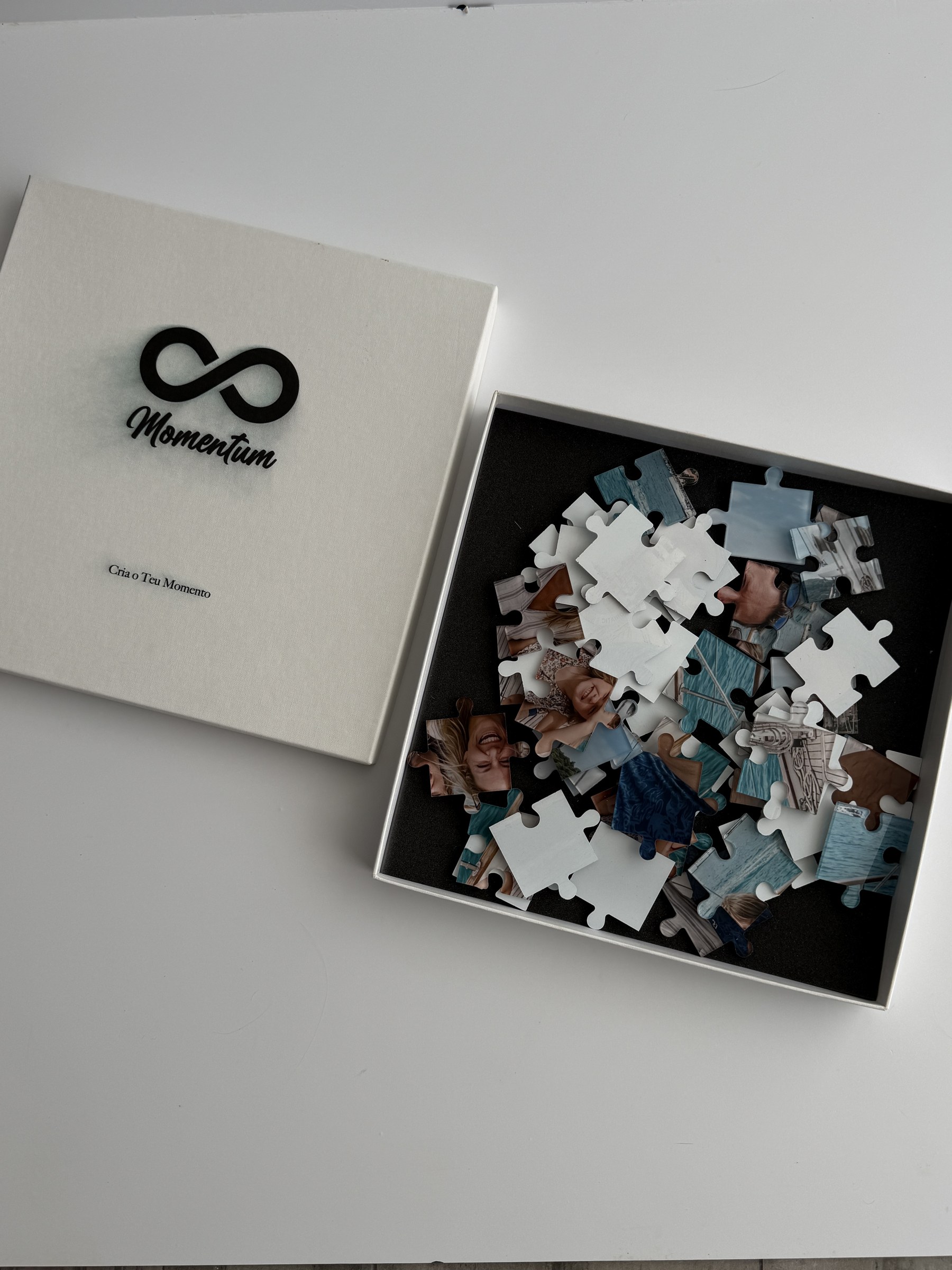 puzzle caixa aberta